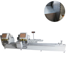 CNC Double Head Aluminum & PVC Section Cutting Machine For 45 Degree For Window And Door